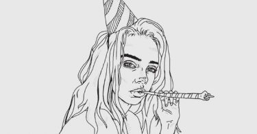 Billie Eilish Party Favor